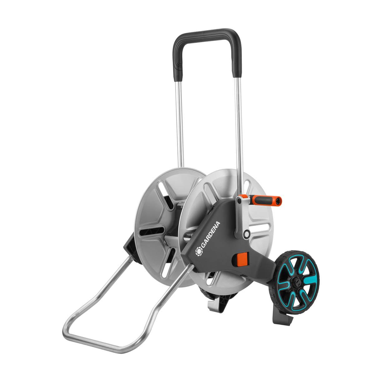 Gardena kolica za crijevo CleverRoll M Metal, Siva