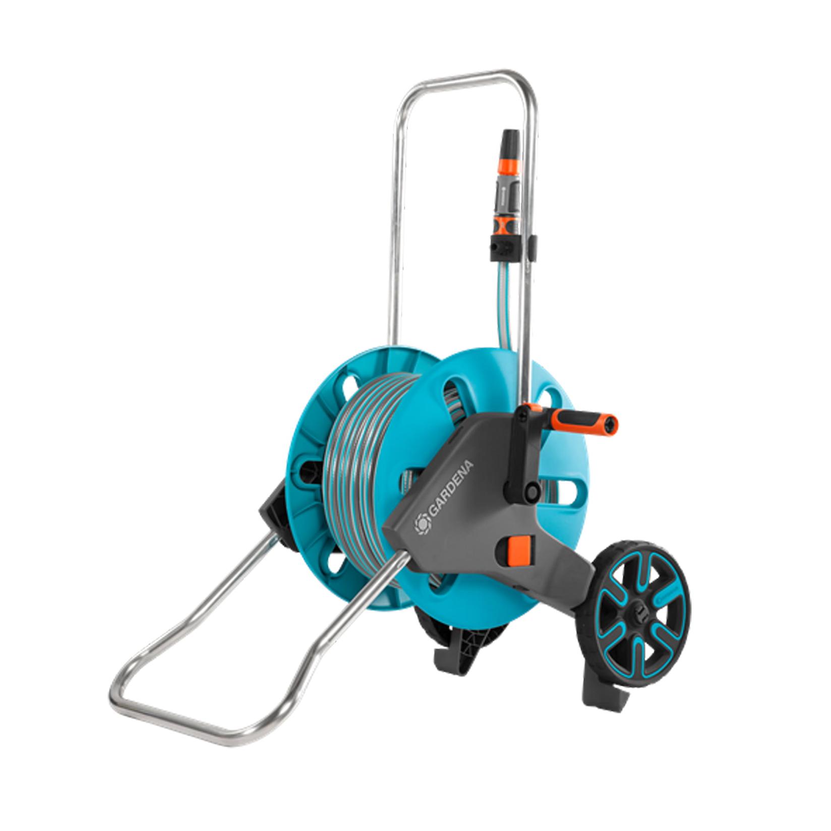 Gardena set kolica za crijevo AQUAROLL M SET, Plavo