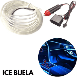 GIGA Svijetleca ambijentalna traka 2m ice plava