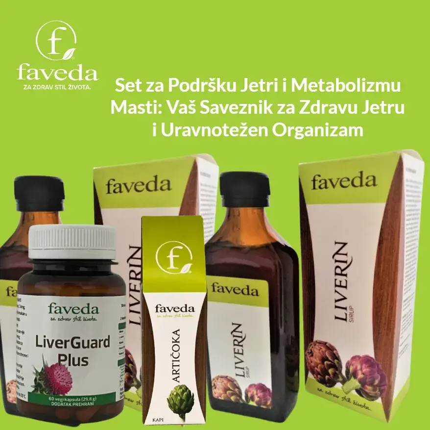 Set za Podršku Jetri i Metabolizmu Masti: Vaš Saveznik za Zdravu Jetru i Uravnotežen Organizam