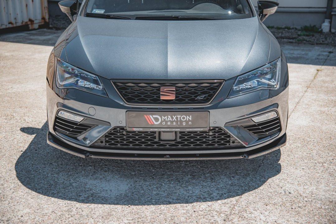 GIGA Seat Leon MK3 Maxton prednji lip spojler 17-20