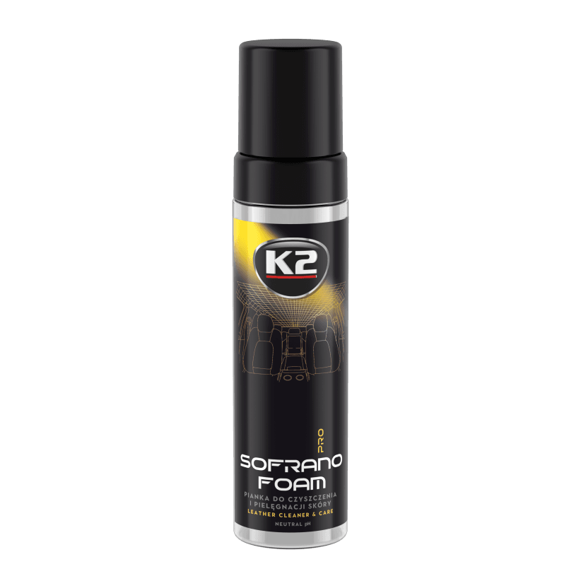 K2 Pjena za čišćenje i njegu kože Sofrano Foam Pro, 200ml