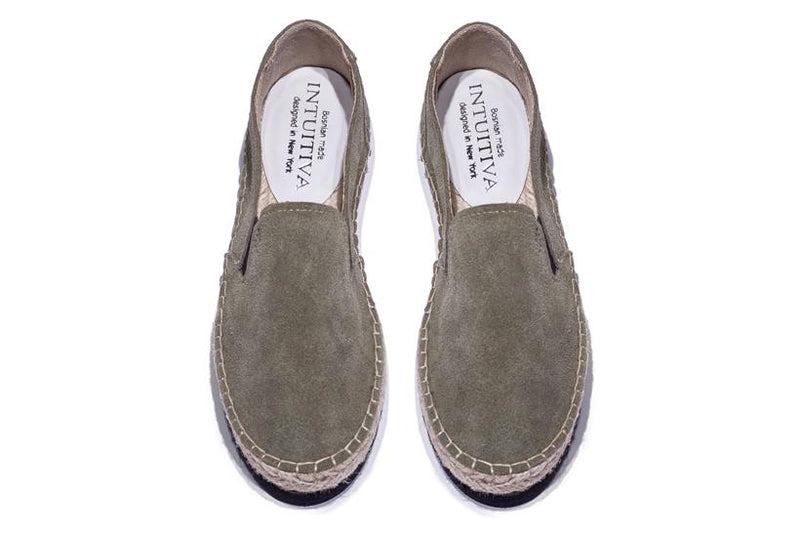 Intuitiva Ženske espadrile Sabah, Sive