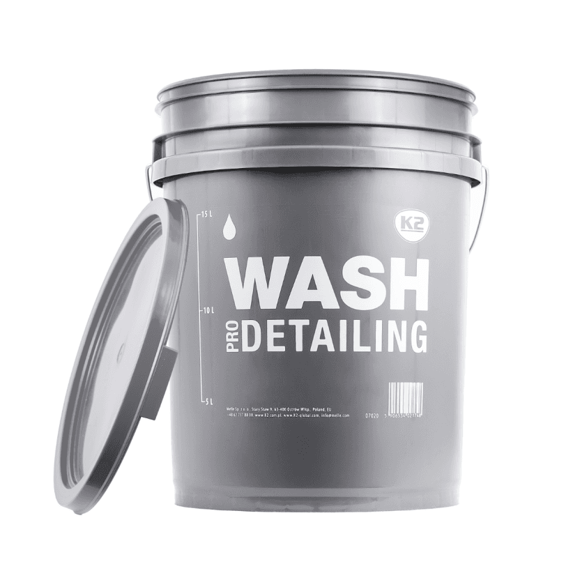 K2 Kanta za pranje Wiadro Wash, 20L, Siva