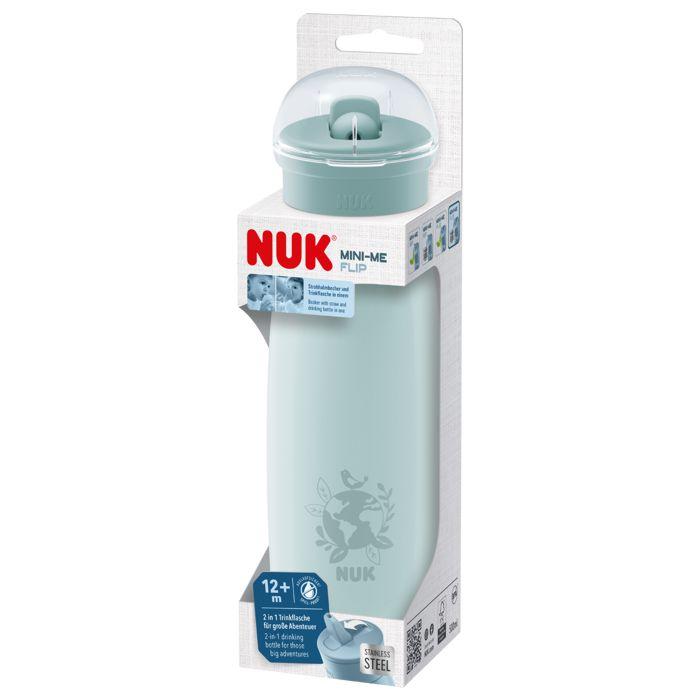 NUK Mini-Me Flip bočica od nehrđajućeg čelika 500 ml 12+m, Plava