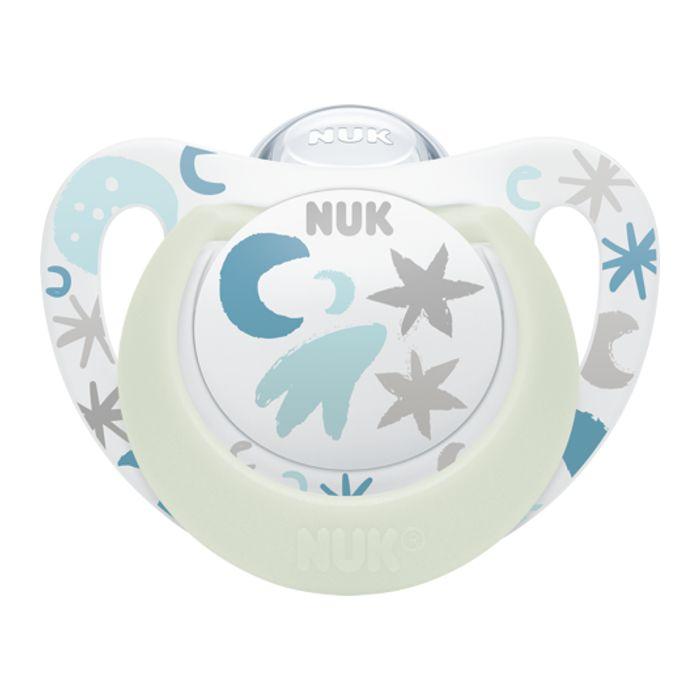 NUK Duda star sa kutijicom 0-6mj, Bijela