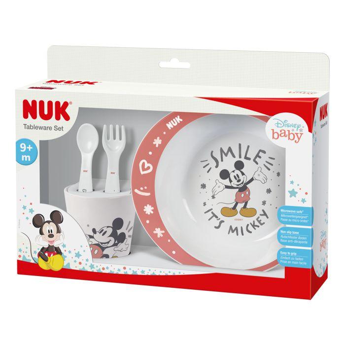 NUK Disney Mickey Mouse set za jelo, Bijela