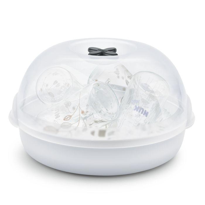 NUK Sterilizator na paru - Mikrovalna, Bijela