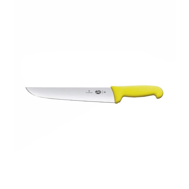 Victorinox Butcher mesarski nož, fibrox drška, 26 cm, žuti