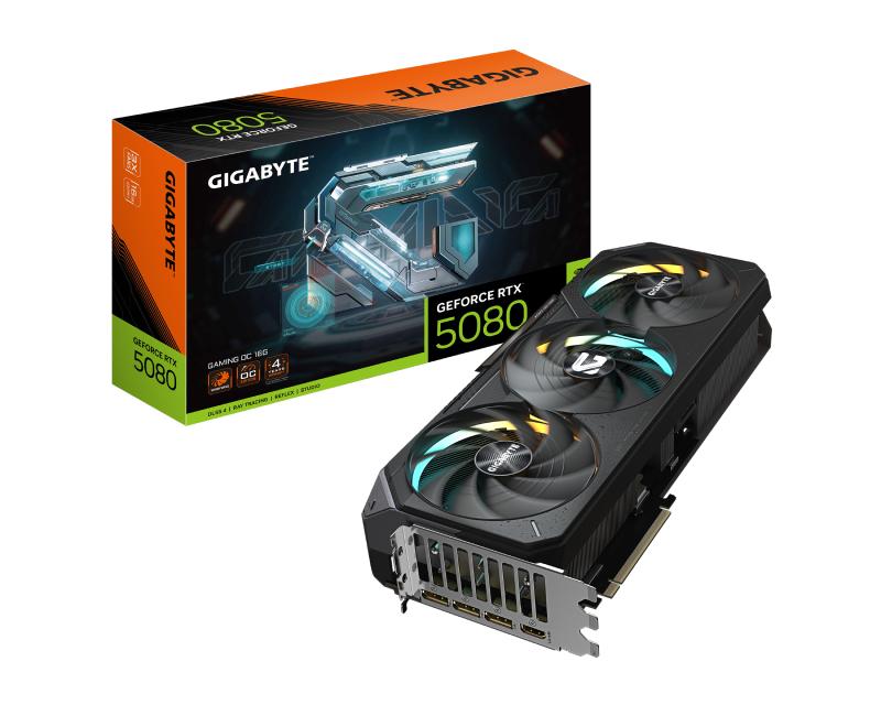 Gigabyte Grafička kartica nVidia GeForce RTX 5080 GAMING 16GB GV-N5080GAMING OC-16GD