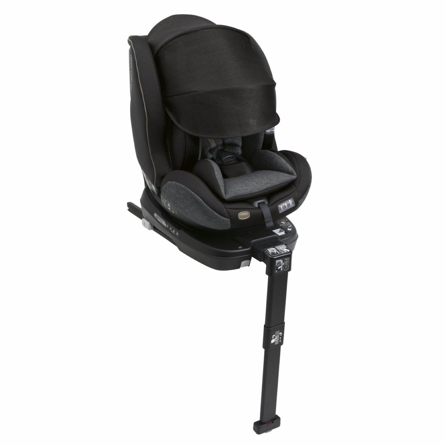 Chicco autosjedalica A-S SEAT3FIT AIR, I-Size, 40-125 cm, crna