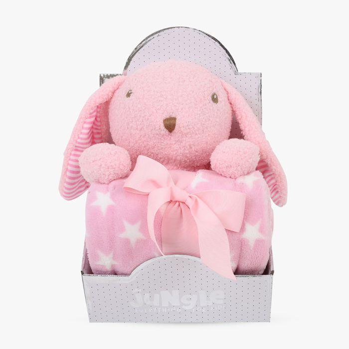 Jungle Dekica sa igračkom Zeko, Roza