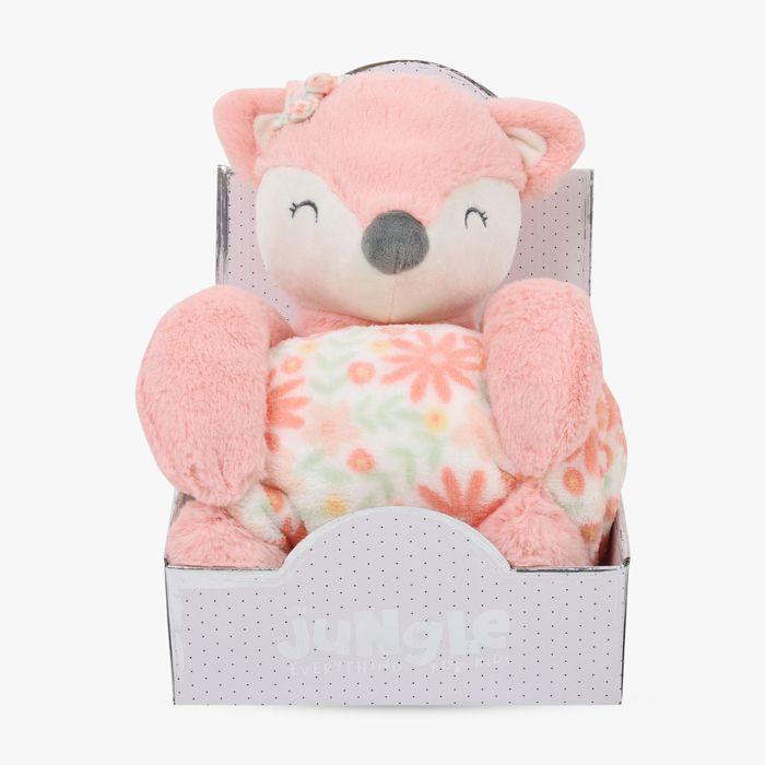 Jungle Dekica sa igračkom Lisica, Roza