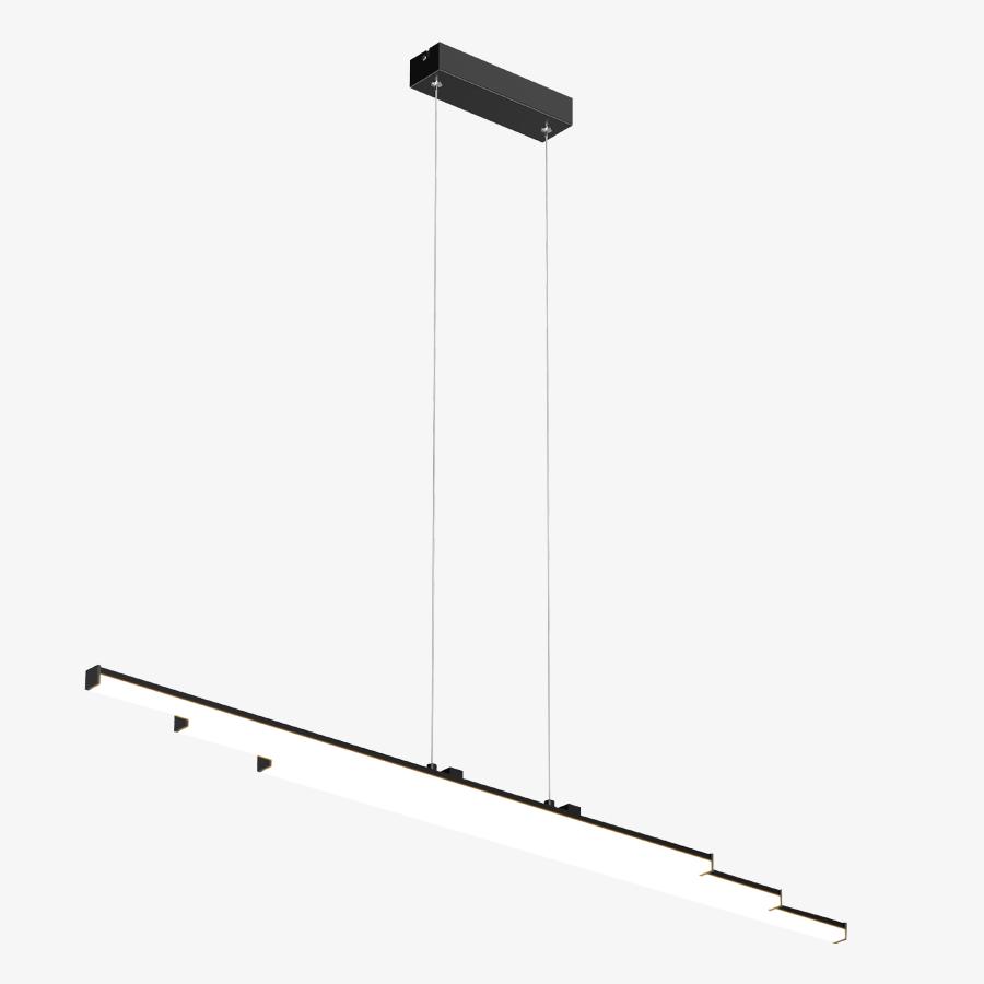 E-light Luster LED Recife EL-25118-03P 40W, Crni