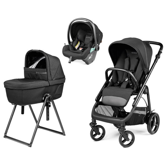 Peg perego 3 U 1 Kolica Veloce Lounge Modular, Crna