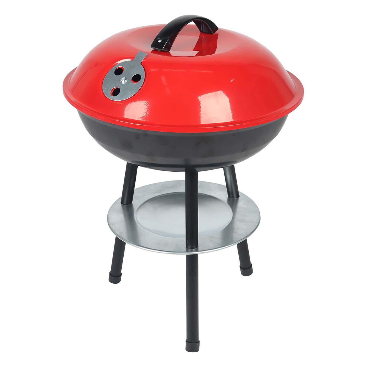 Aranea Roštilj s poklopcem 36cm, Crveni