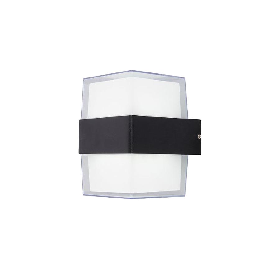 E-light Zidna lampa E-light Beryl EL-W4-68 6W 4000K kvadratna, Antracit