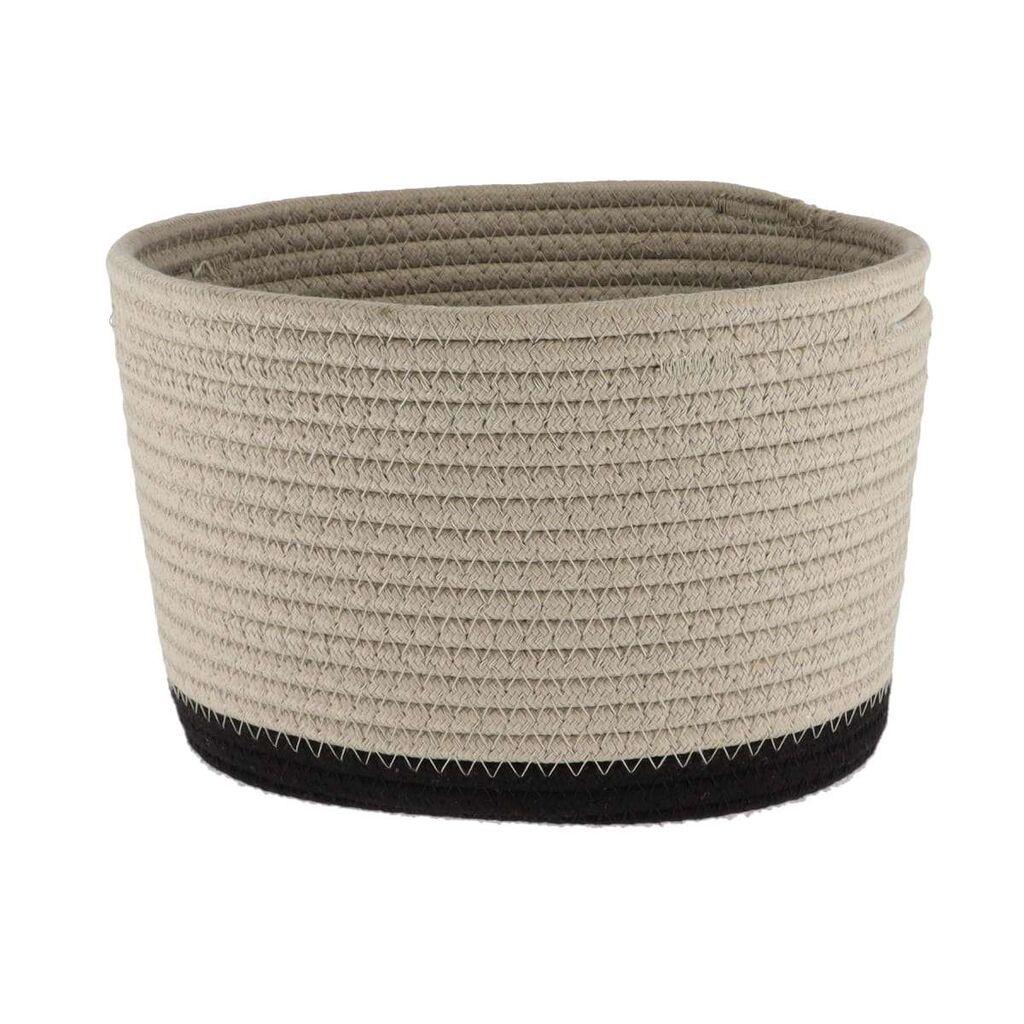 Tendance Pletena košara, 25x20 cm Bež,