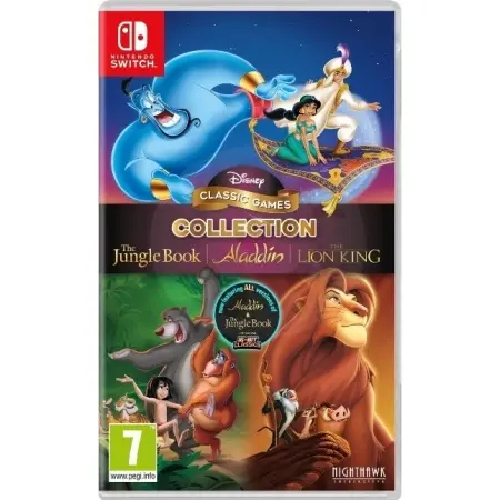 Nintendo Igrica za Switch Disney Classic Games Collection The Jungle Book Aladdin The Lion King
