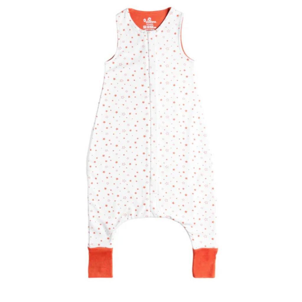 Woolona Dječija Vreća za spavanje Sleeping Bag, Bijelo-Narandžasta