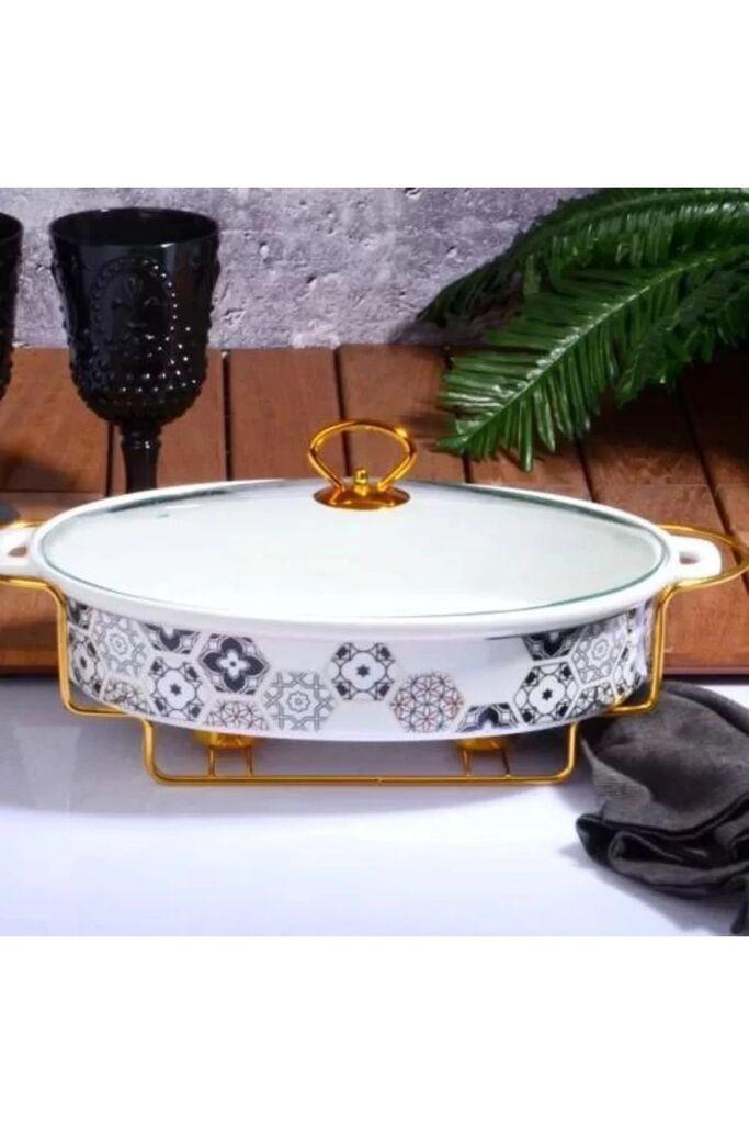 Milleryt Keramički pekač TWN-018, 37 cm, Šareni