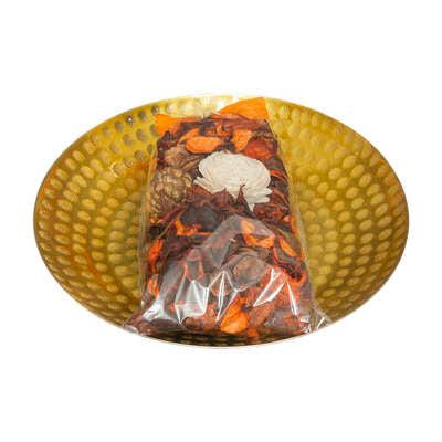 Atmosfera Dekorativna posuda Vanil MTL Tray Pot Pou 187624A, Smeđa