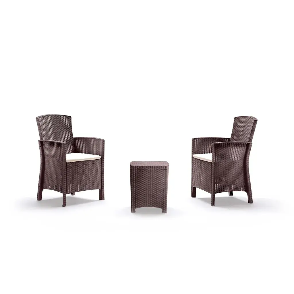 Bica garnitura set LIDO TERRACE, smeđa