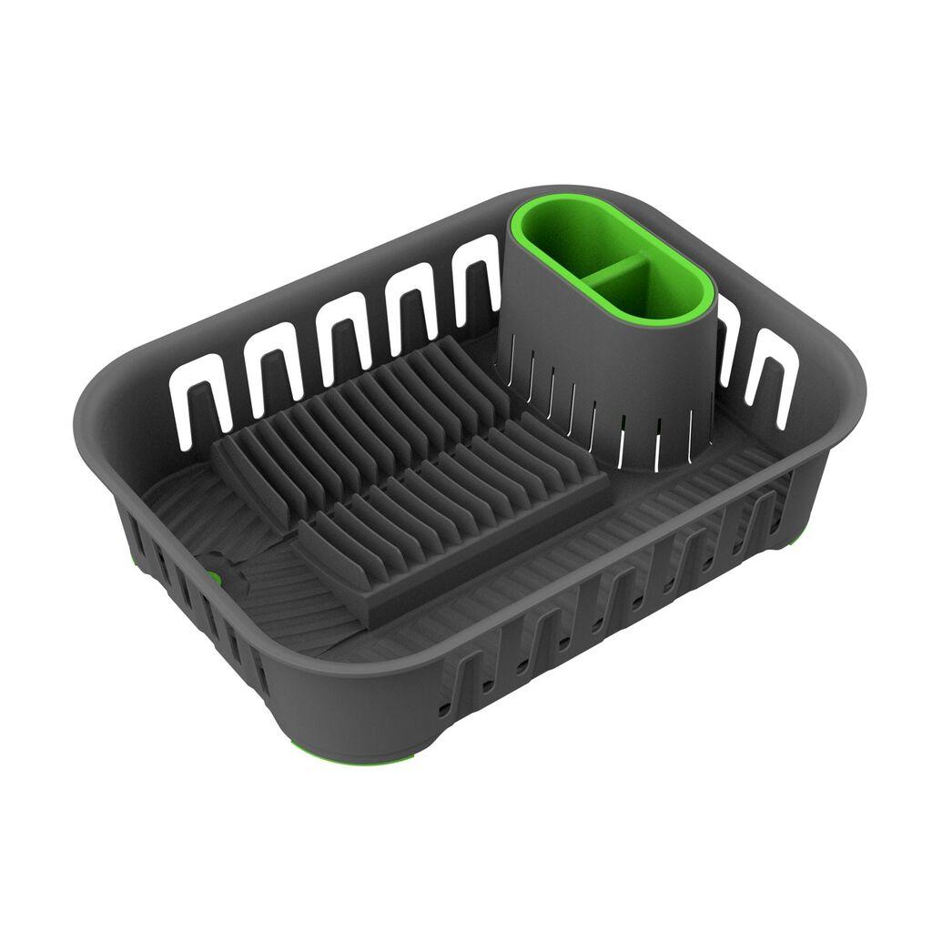 Fora Ocjeđivač za suđe Lux, 39x29x19 cm, Crni