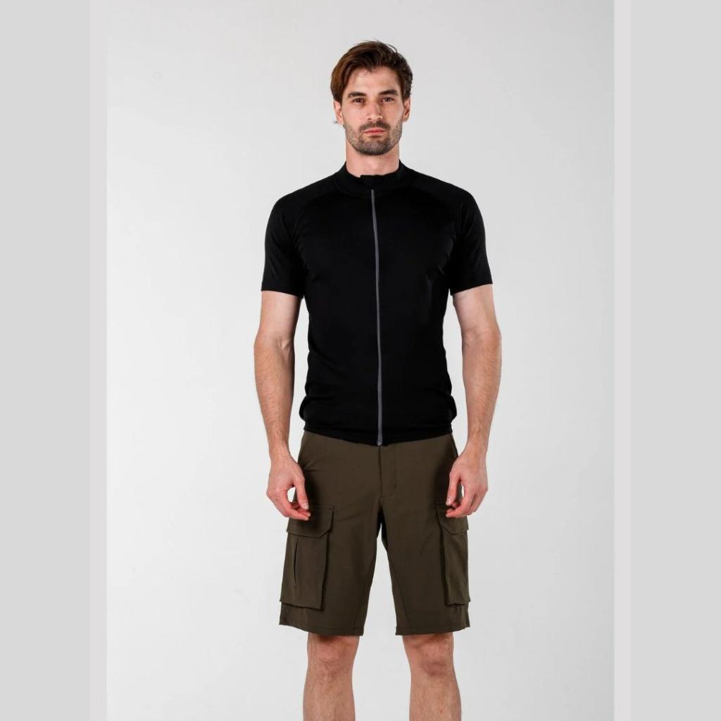 Woolona Muška Majica Velo, Crna