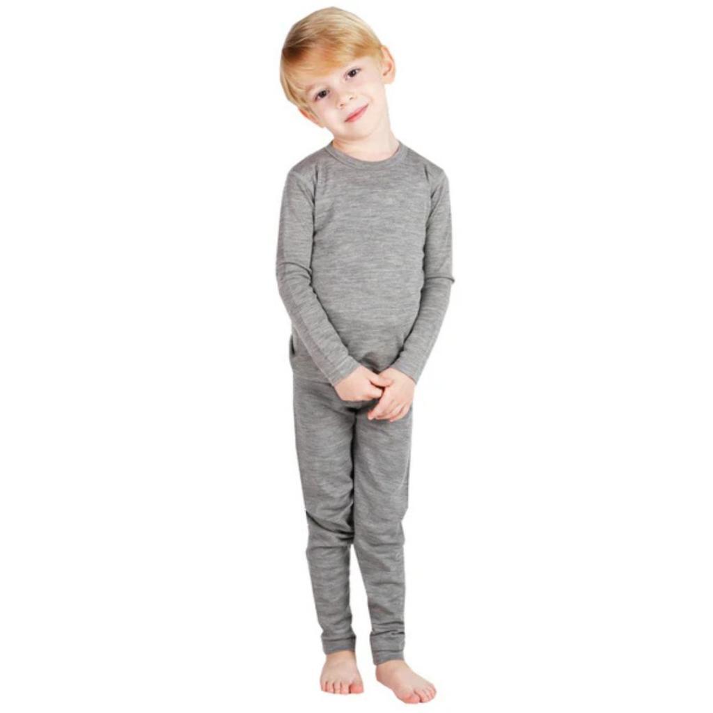 Woolona Dječiji Termalni veš Child Set, Sivi