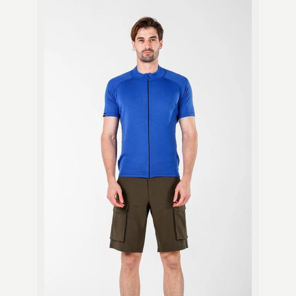 Woolona Muška Majica Velo, Plava