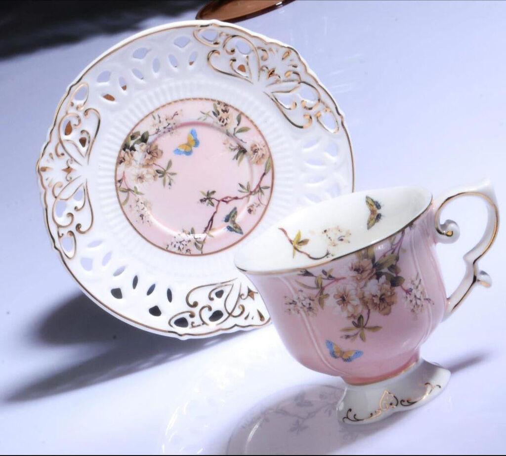 Milleryt Šoljice Kosova ZJN-007, 90 ml, 6 komada, Bijele