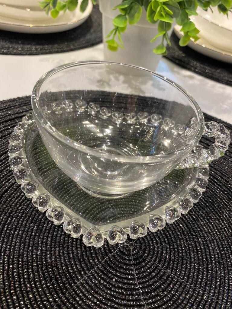 Milleryt Staklena šolja srce S02195xx/BHA