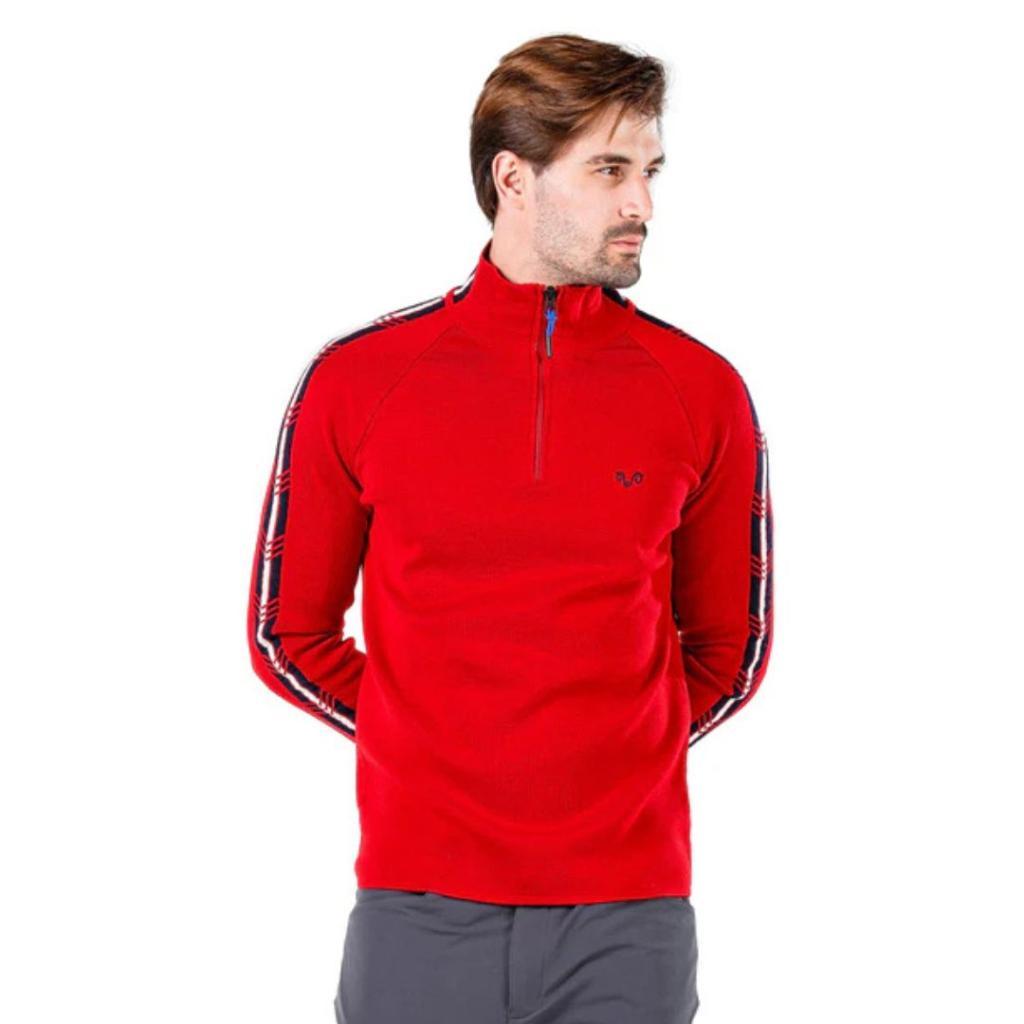 Woolona Muški Džemper Noyan, Crveni