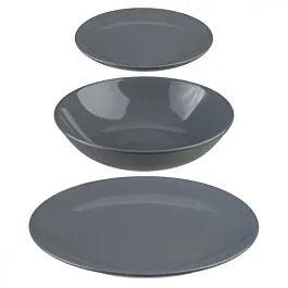 Atmosfera Set za ručavanje Colorama Secret de Gourmet 154520C, 18 komada, Sivi