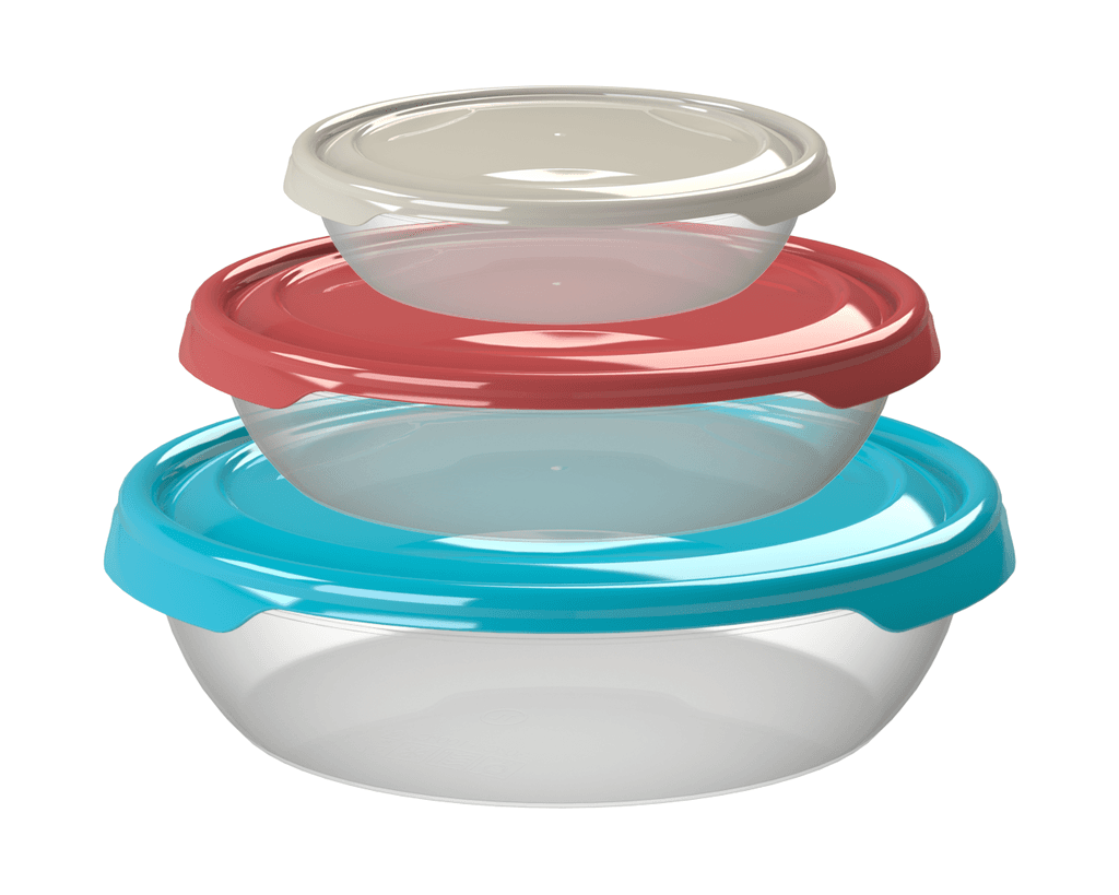 Fora Set posuda za hranu Luna Box, (0,6L+1L+2L), 3 komada