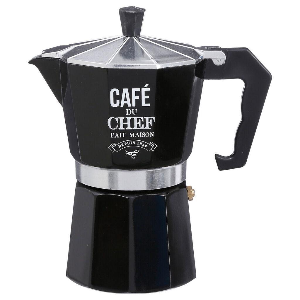 Atmosfera Coffee Maker za 6 šoljica Luca Black 134515, Crna