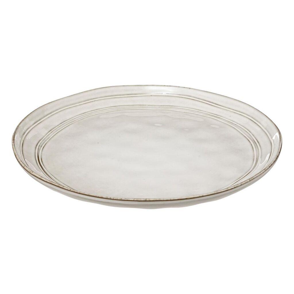 Atmosfera Set za ručavanje Cvijet, 12 komada, Sivi