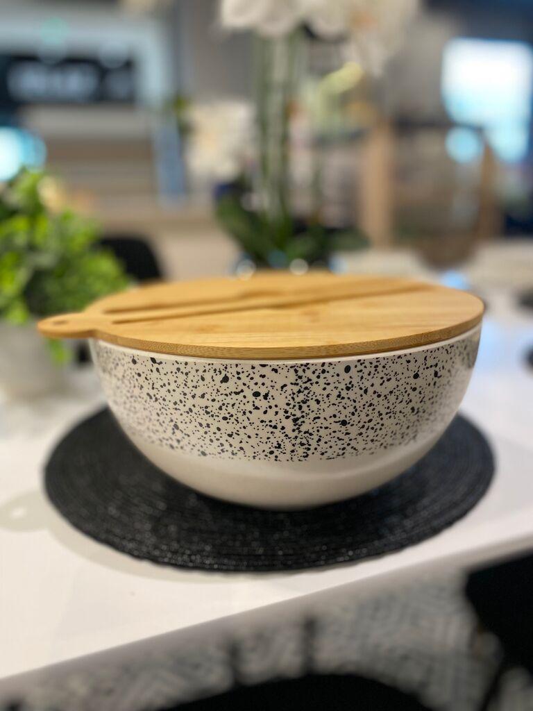 Milleryt Zdjela Bamboo YAKUT-10877, Bijela