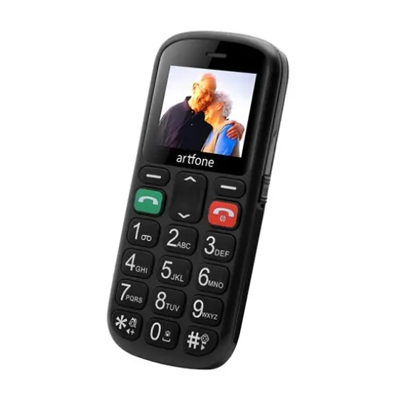 Artfone Mobilni telefon CS181, 1.8", Dual SIM, MP3, Crni
