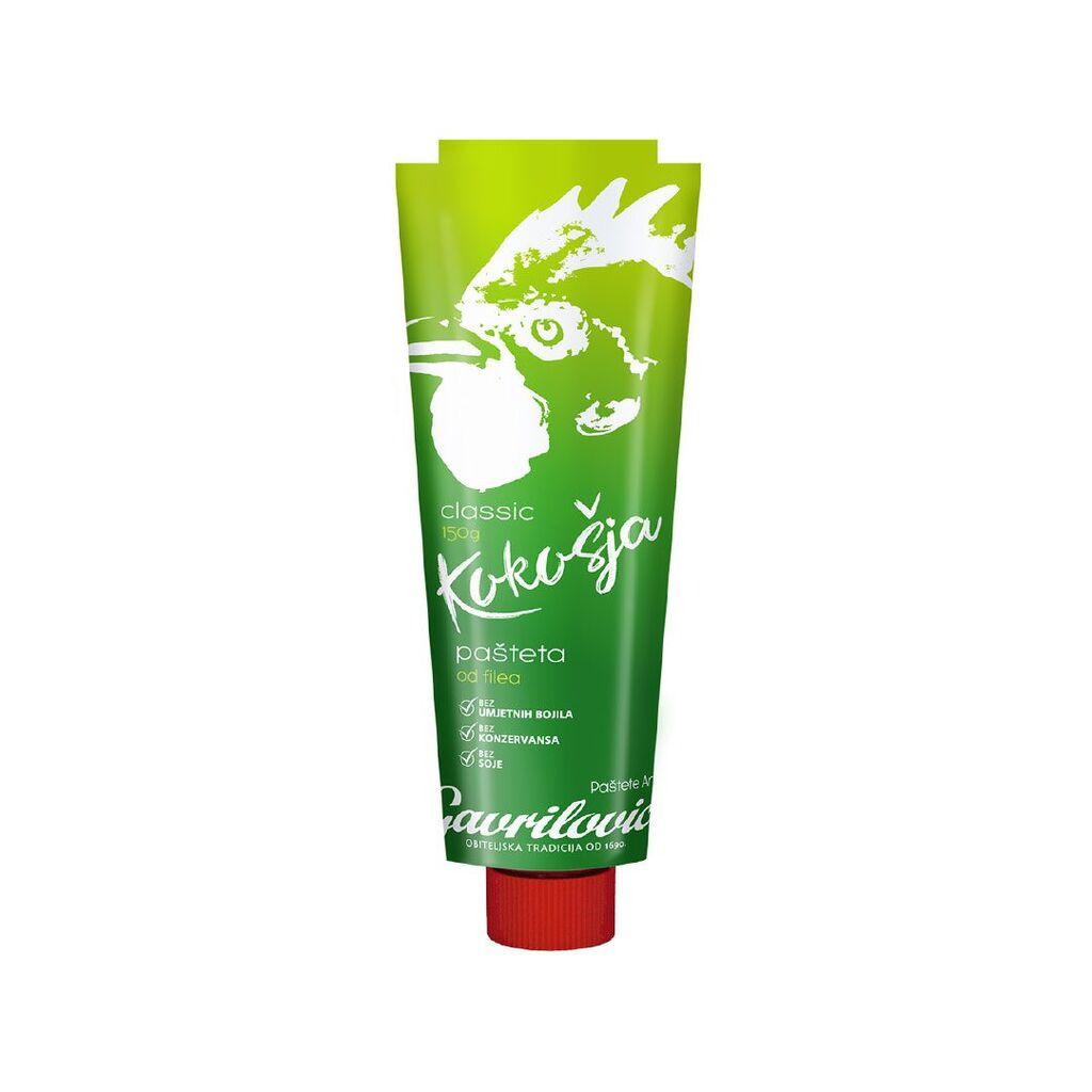 Gavrilović Pašteta Art Kokošija Classic tuba, 150 g