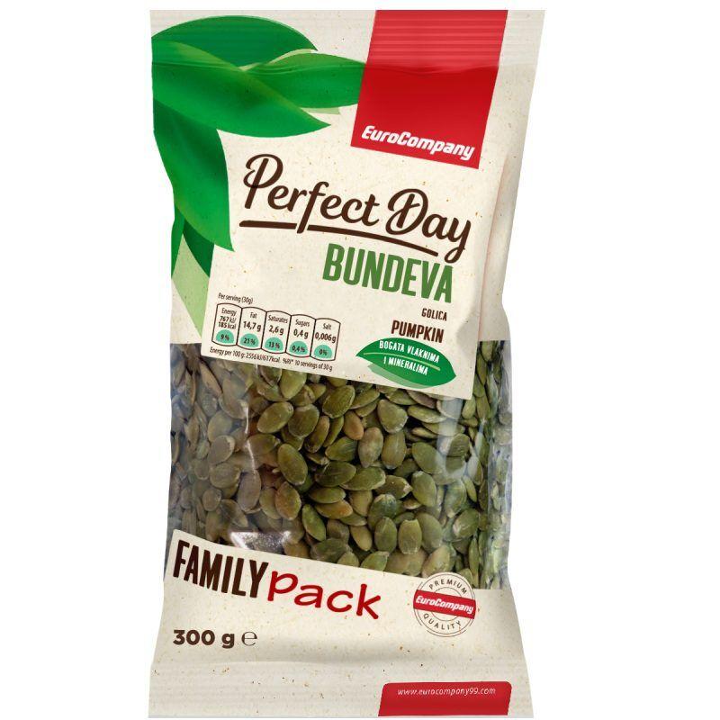 EuroCompany99 Sjemenka bundeve jezgra sirova Family Pack, 300 g