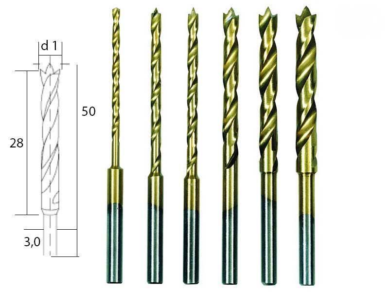 Proxxon Set borera 28876, 6 kom