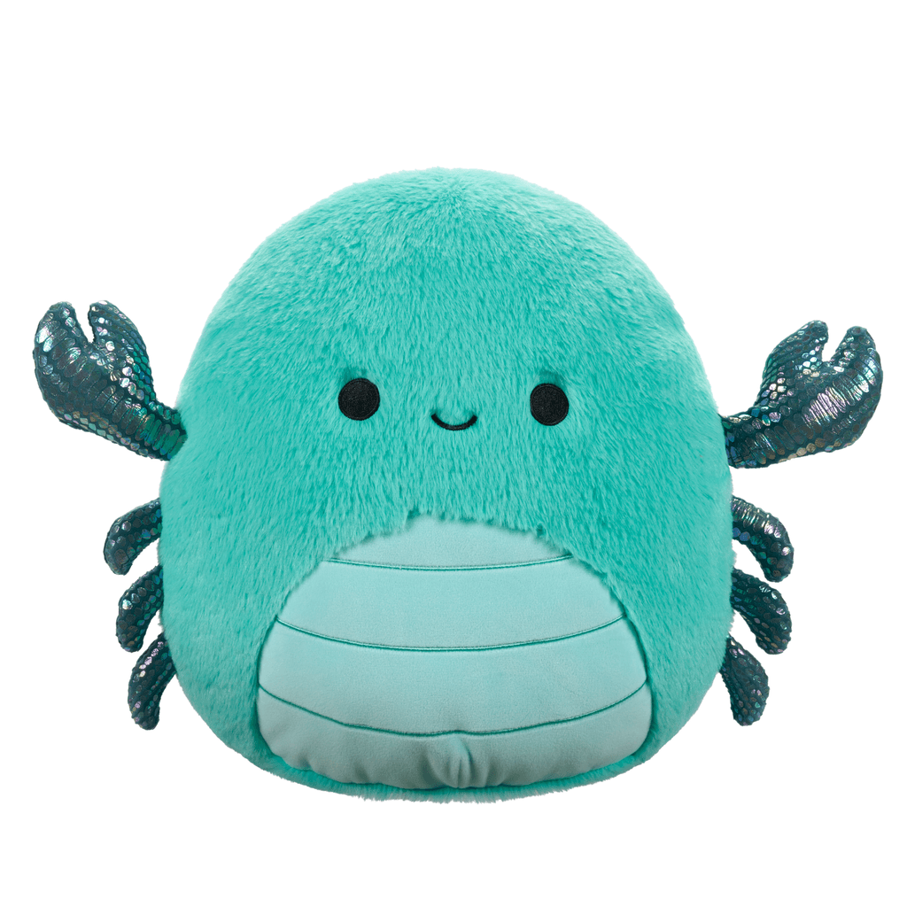 Squishmallows Plišana igračka Škorpiom Carpio, Fuzzamallow, 30cm, Plava
