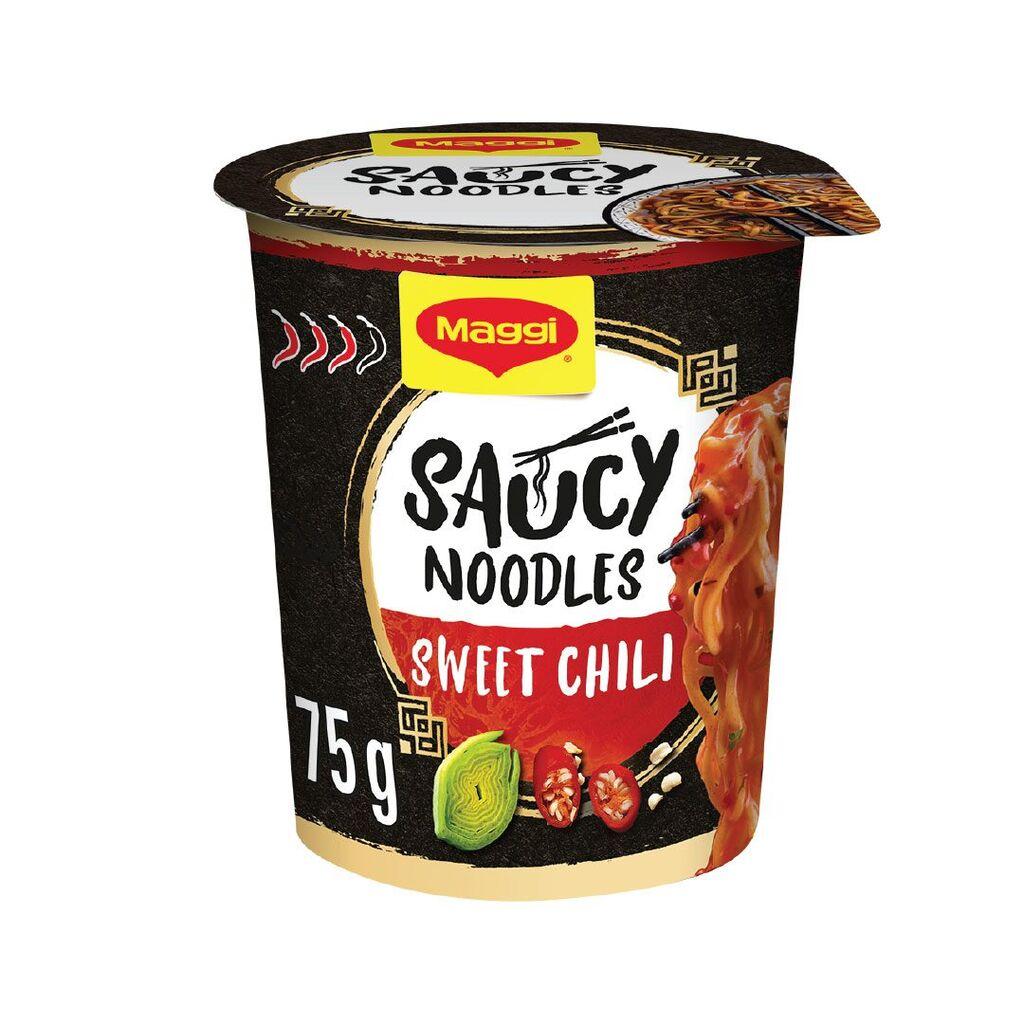 Maggi Saucy Noodle Sweet Chili u čaši, 75 g