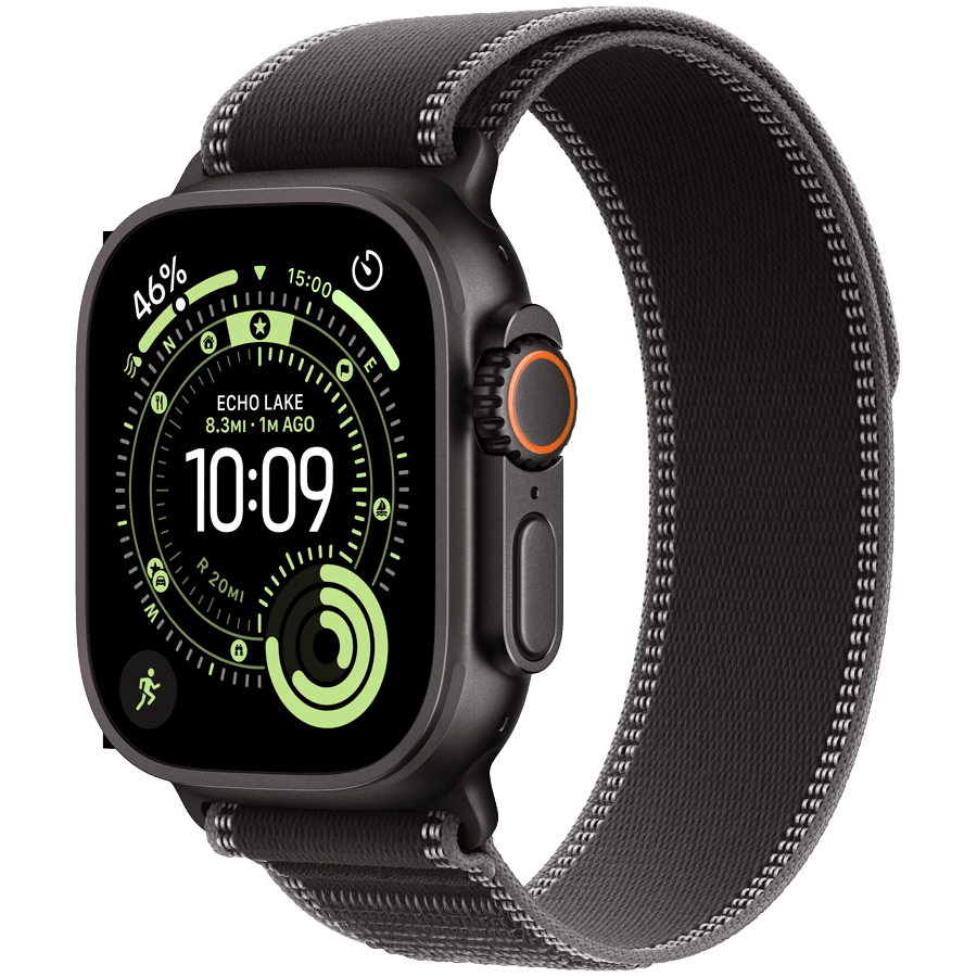 Apple Watch Ultra 3 Cellular, 1.92", 49mm, OLED, WiFi, Bluetooth, Crni