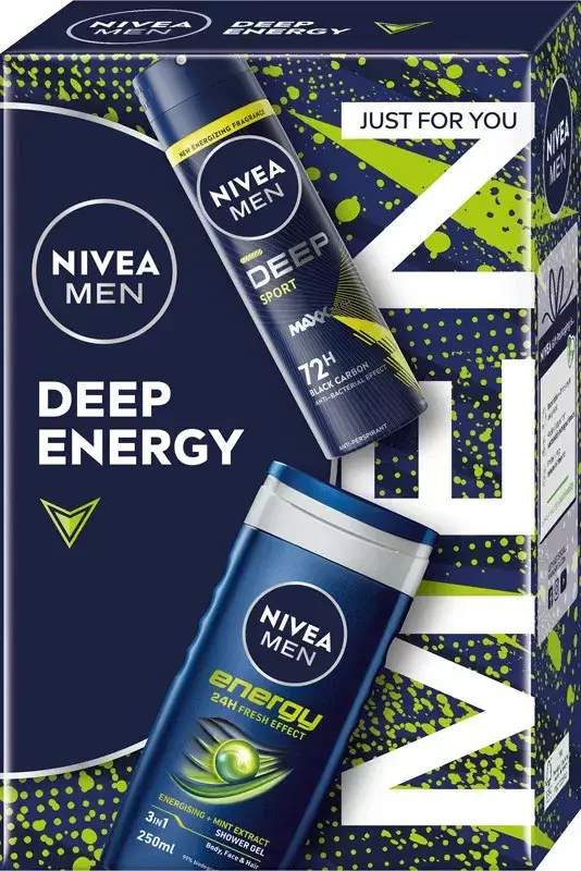 NIVEA Muški set Men Deep Energy