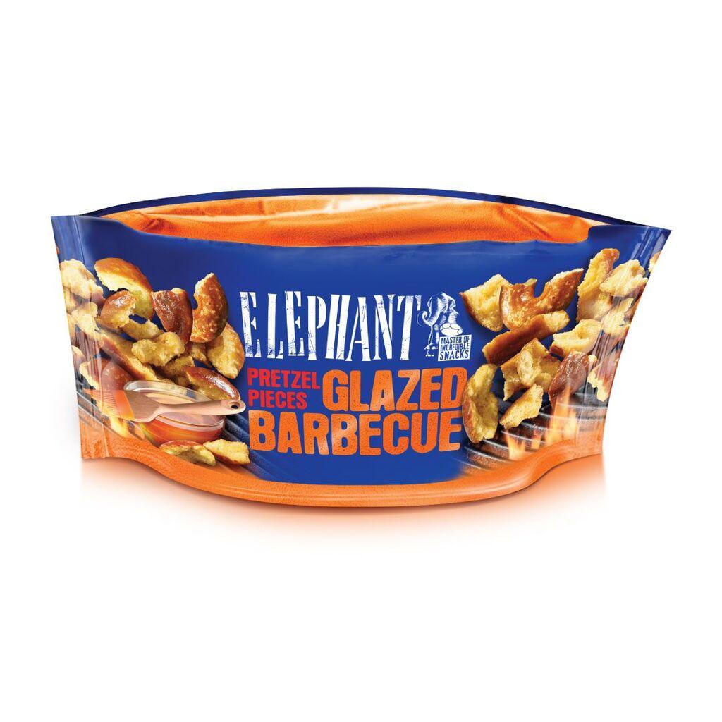 Elephant Smrvljene perece Glazed Barbecue, 75 g