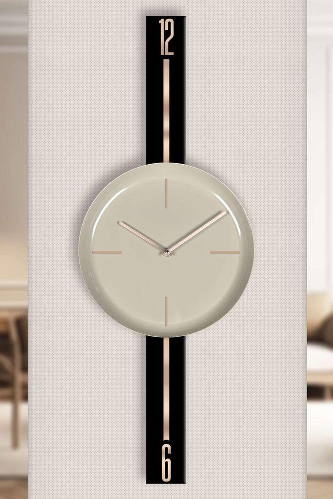 Wallity Zidni sat Vlnt103Syhcp, 30x80 cm, Crna i bež