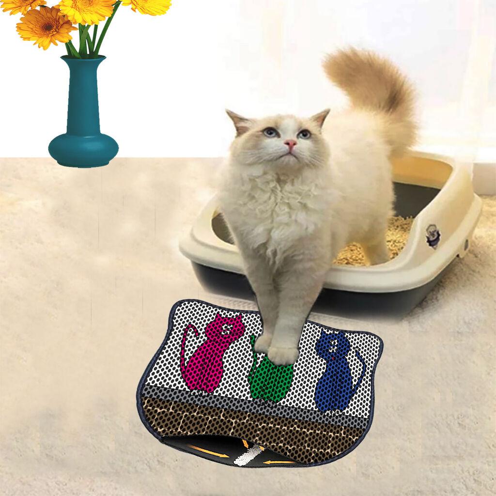 Aberto Design Toaletni prostor za mačke Kdkafa0184, 40 x 50 cm, Šareni